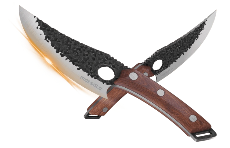 Matsato Premium Japanese Chef Knife Close Up